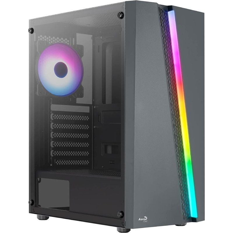 Caja gaming semitorre aerocool blade rgb Depau